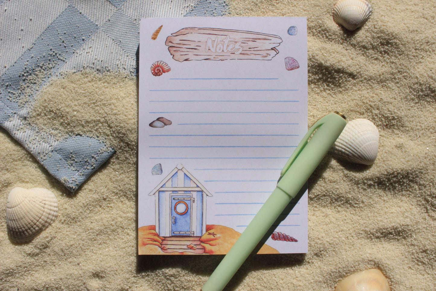 Bloc-Notes Cabine de Plage