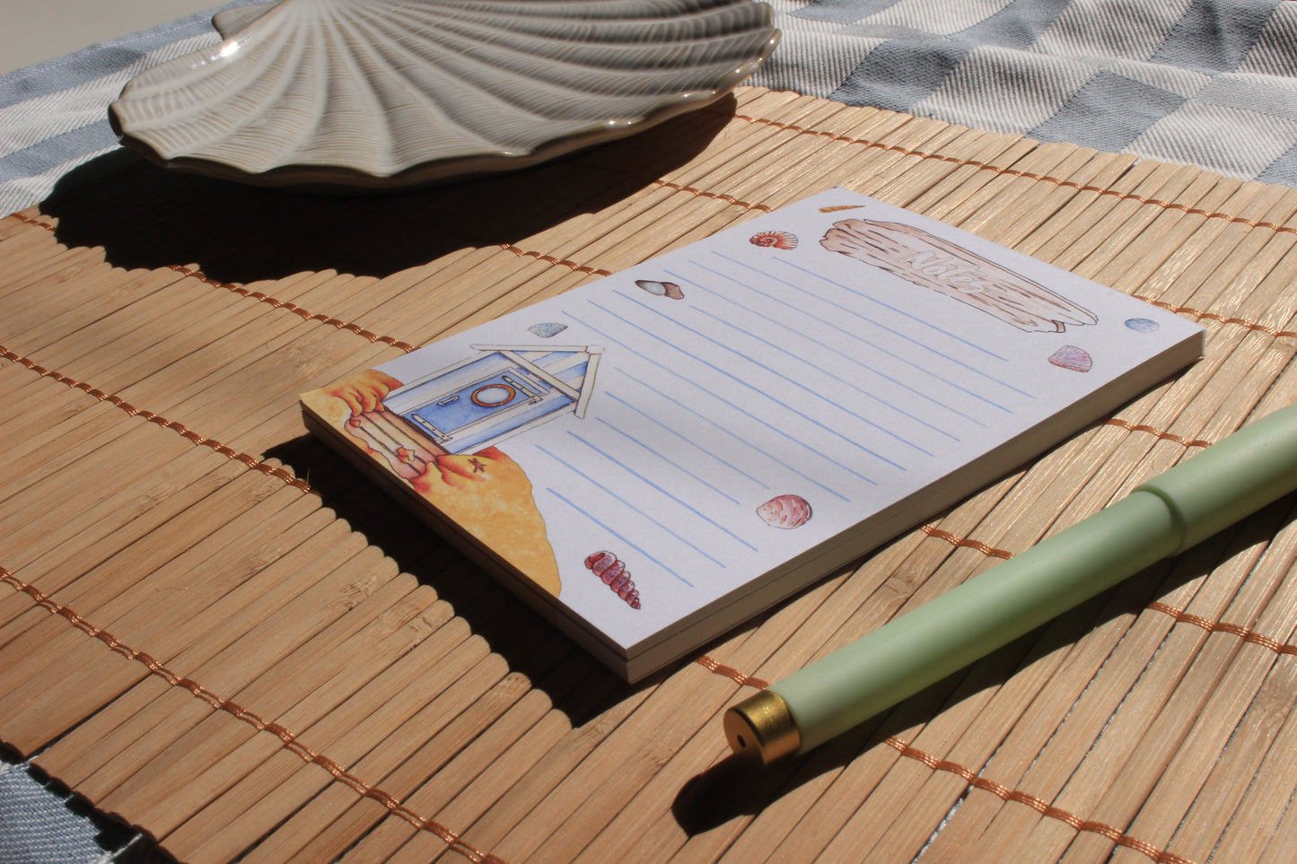 Bloc-Notes Cabine de Plage