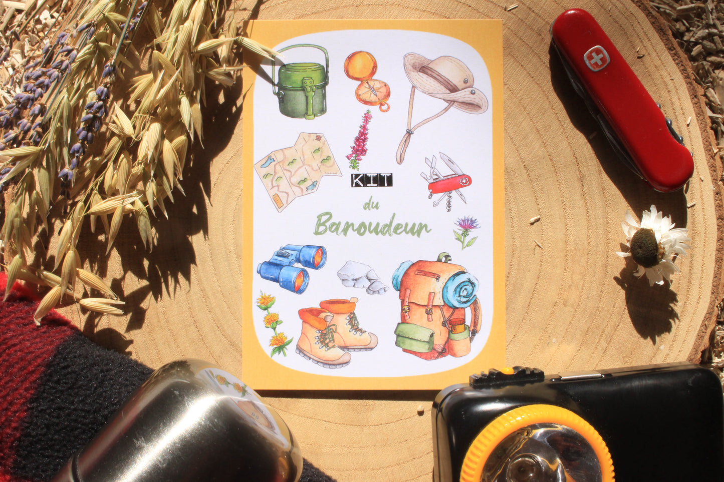 Carte Kit du Baroudeur