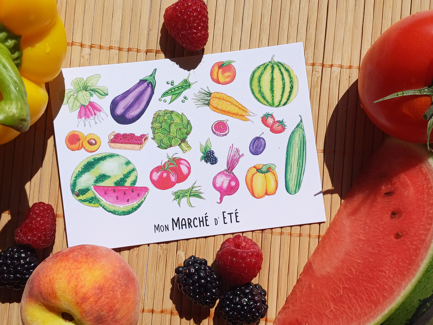 Carte Mon Marché d'Eté