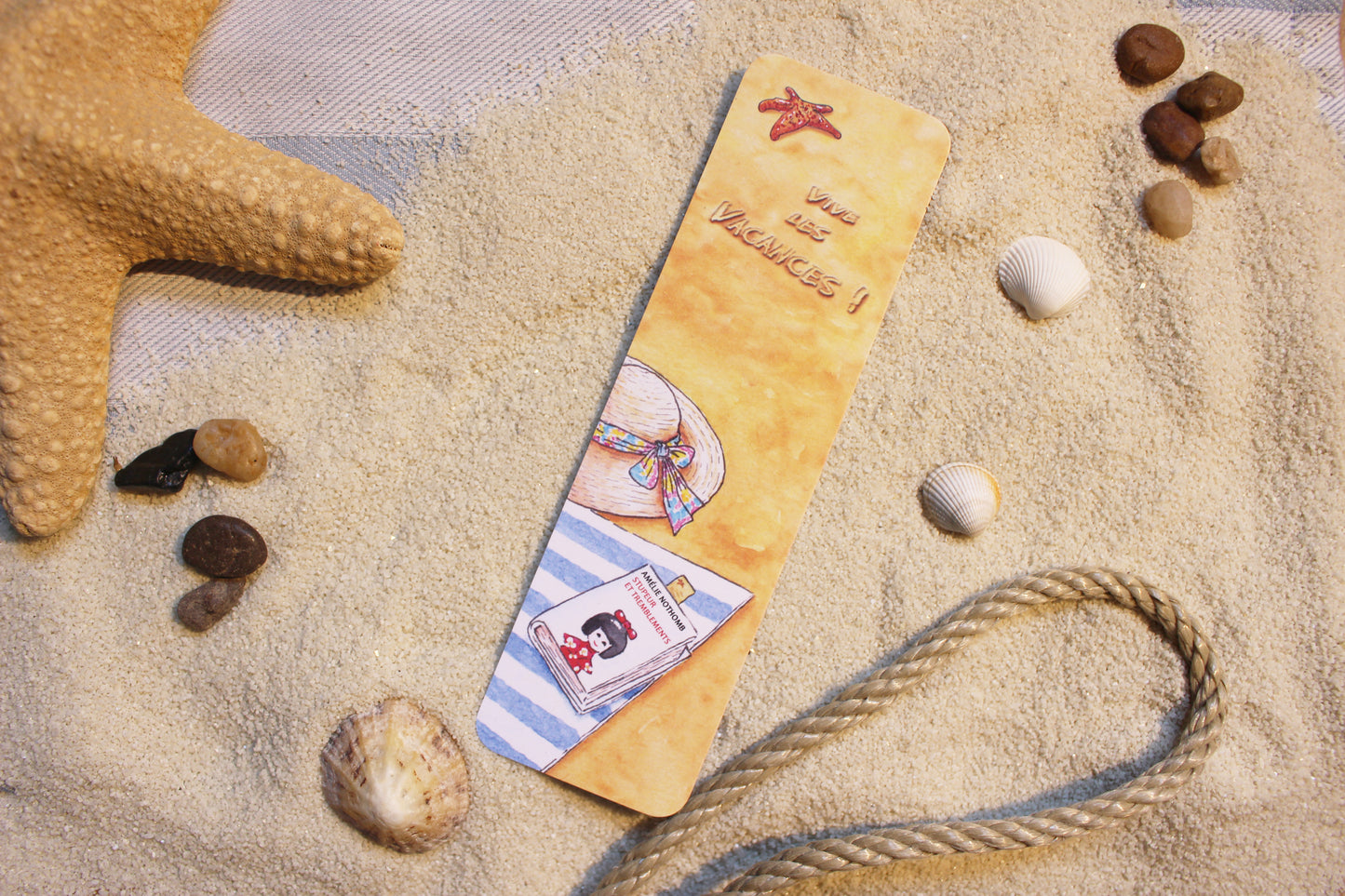 Marque-page Plage