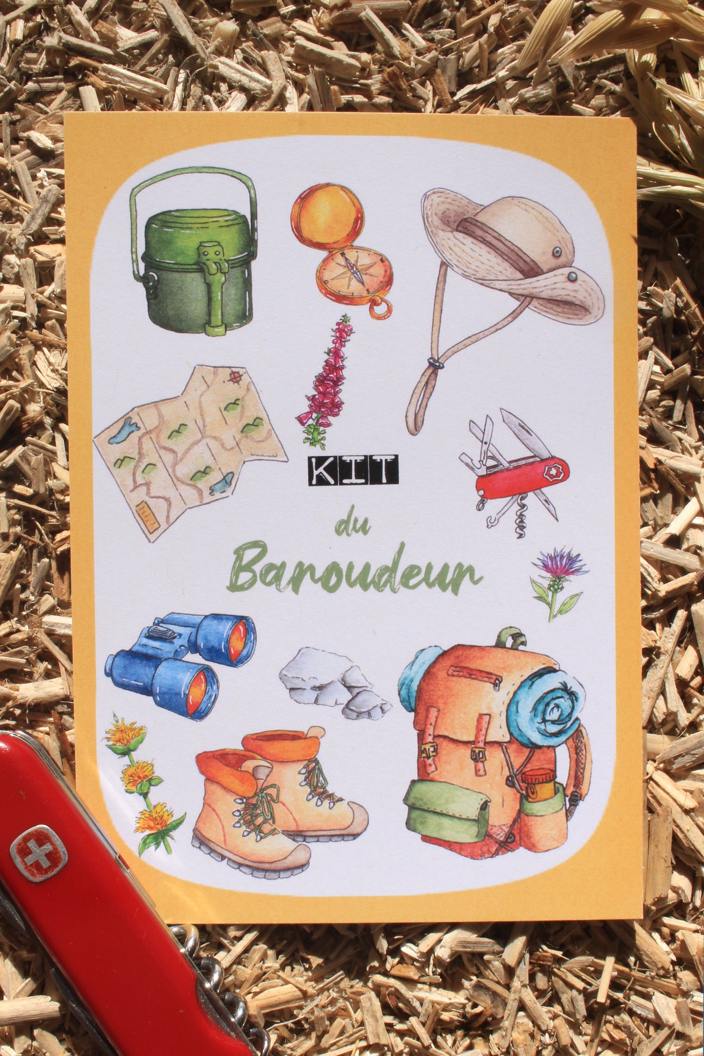 Carte Kit du Baroudeur