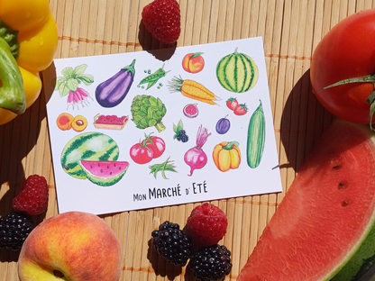 Carte Mon Marché d'Eté
