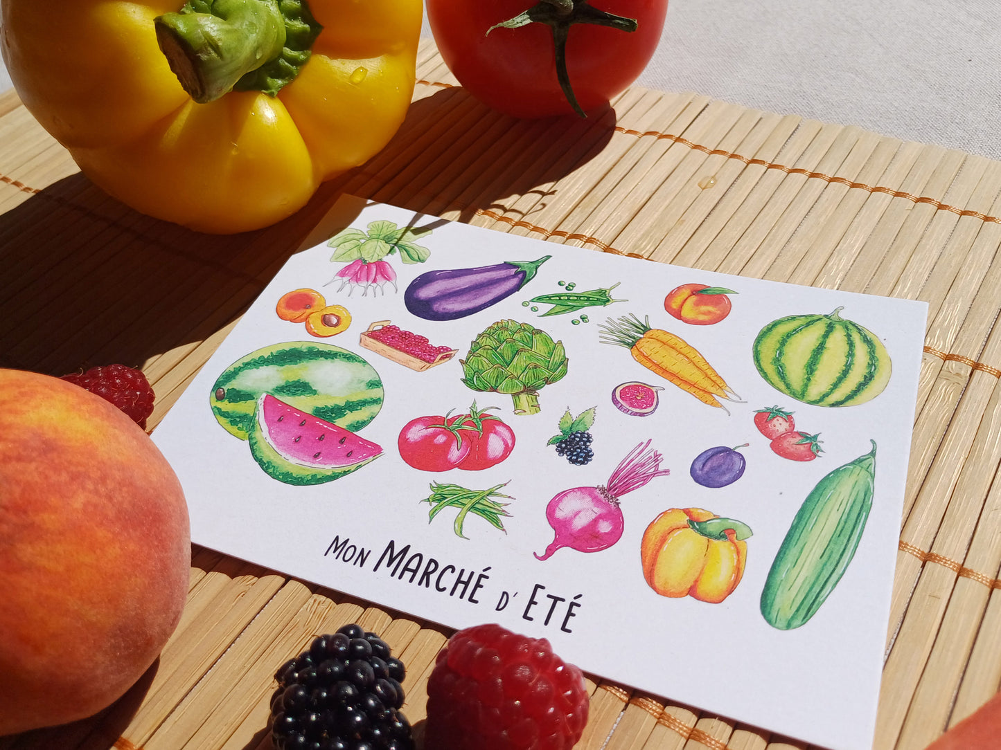 Carte Mon Marché d'Eté