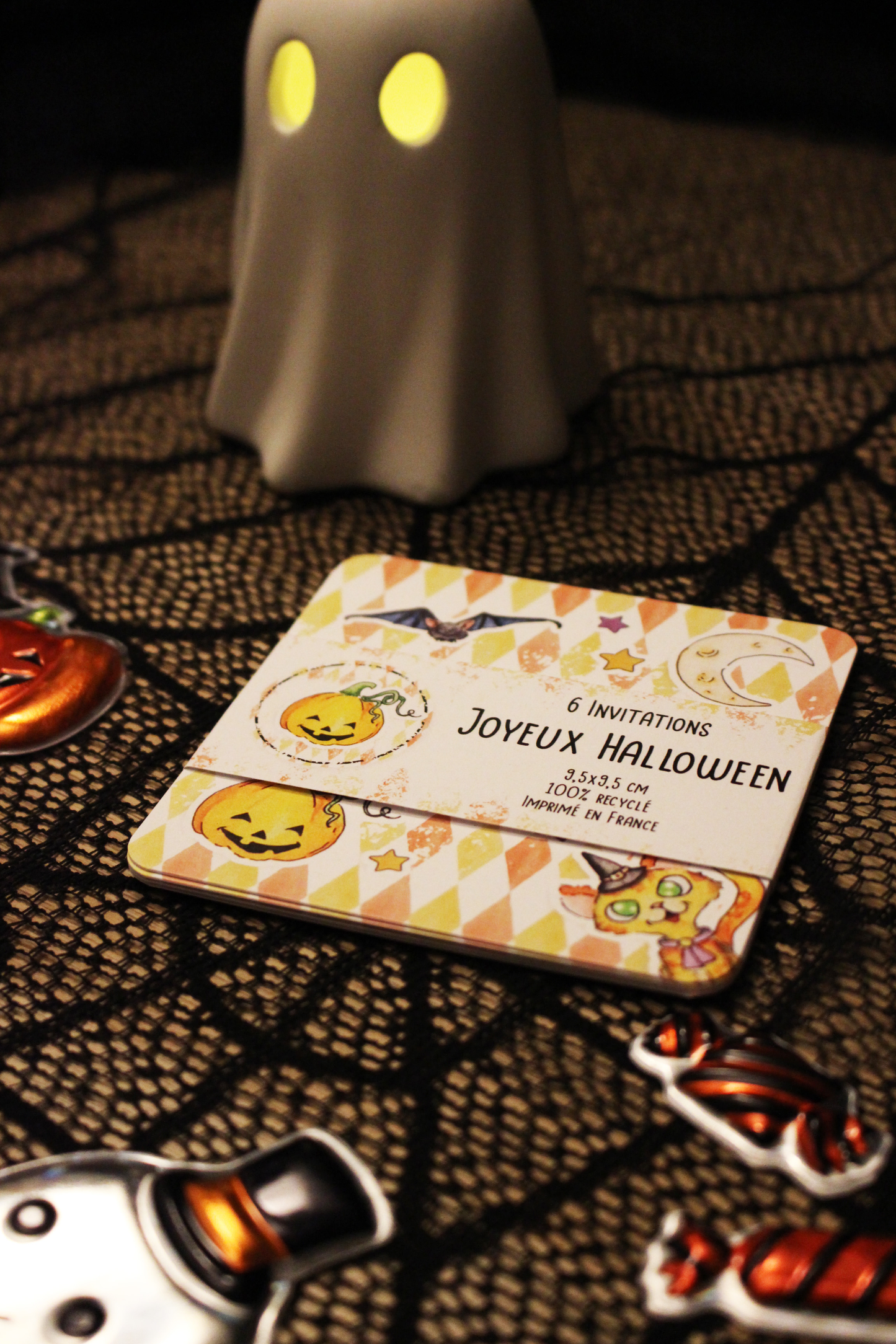 Cartes d'invitation Joyeux Halloween