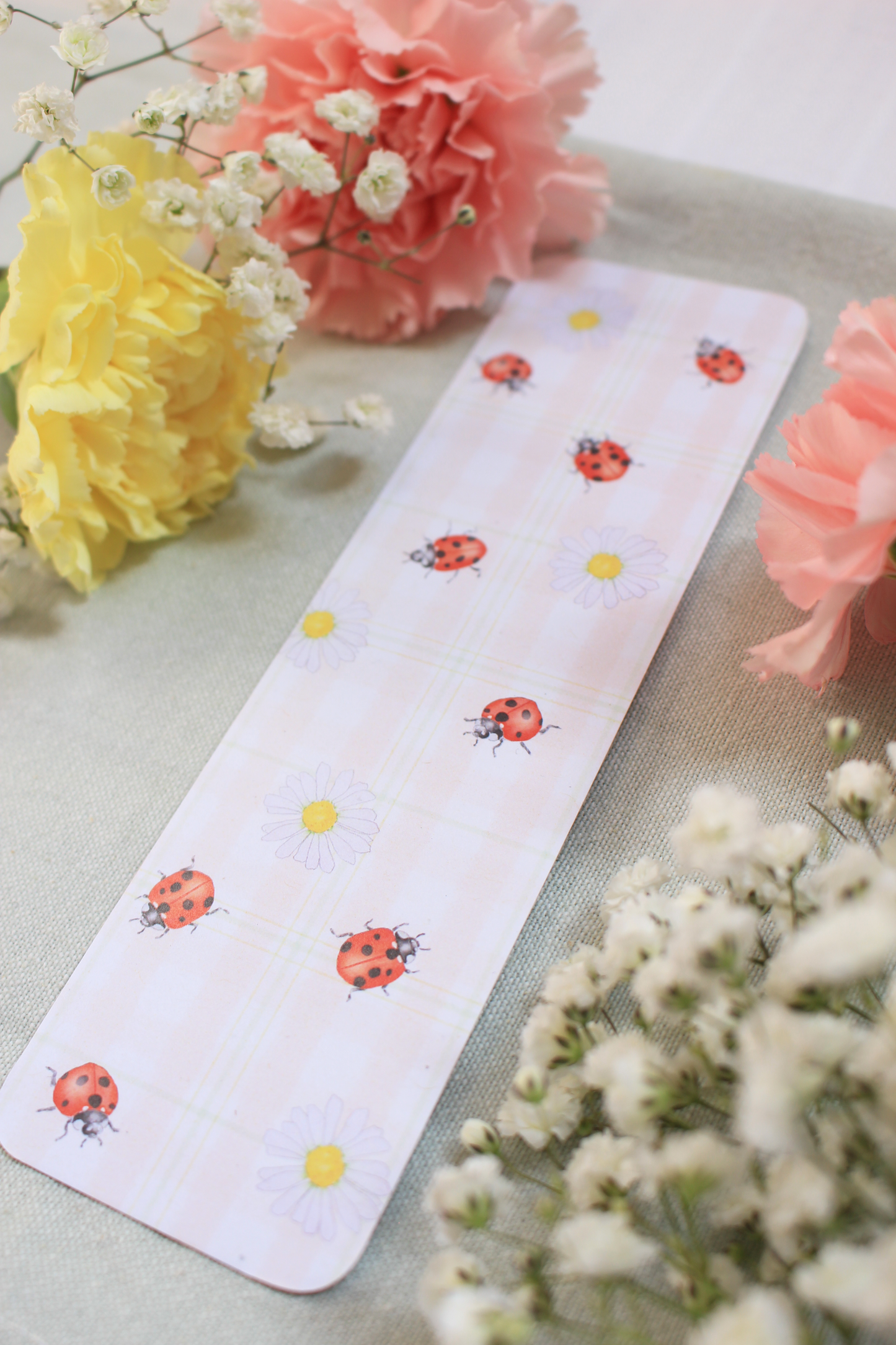 Marque-page Coccinelles