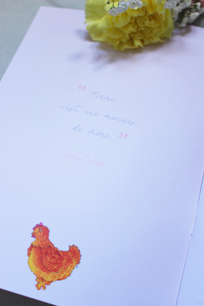 Carnet Poules