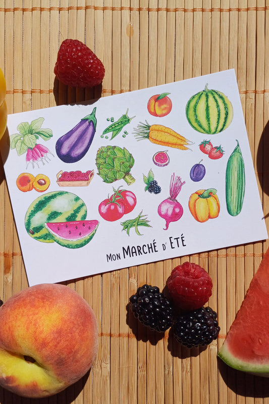 Carte Mon Marché d'Eté