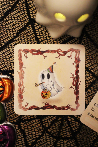 Cartes d'invitation Fantôme