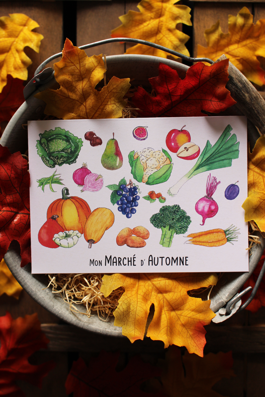 Carte Mon Marché d'Automne
