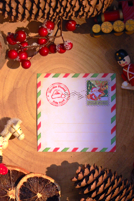 Mini carte Courrier du Pôle Nord