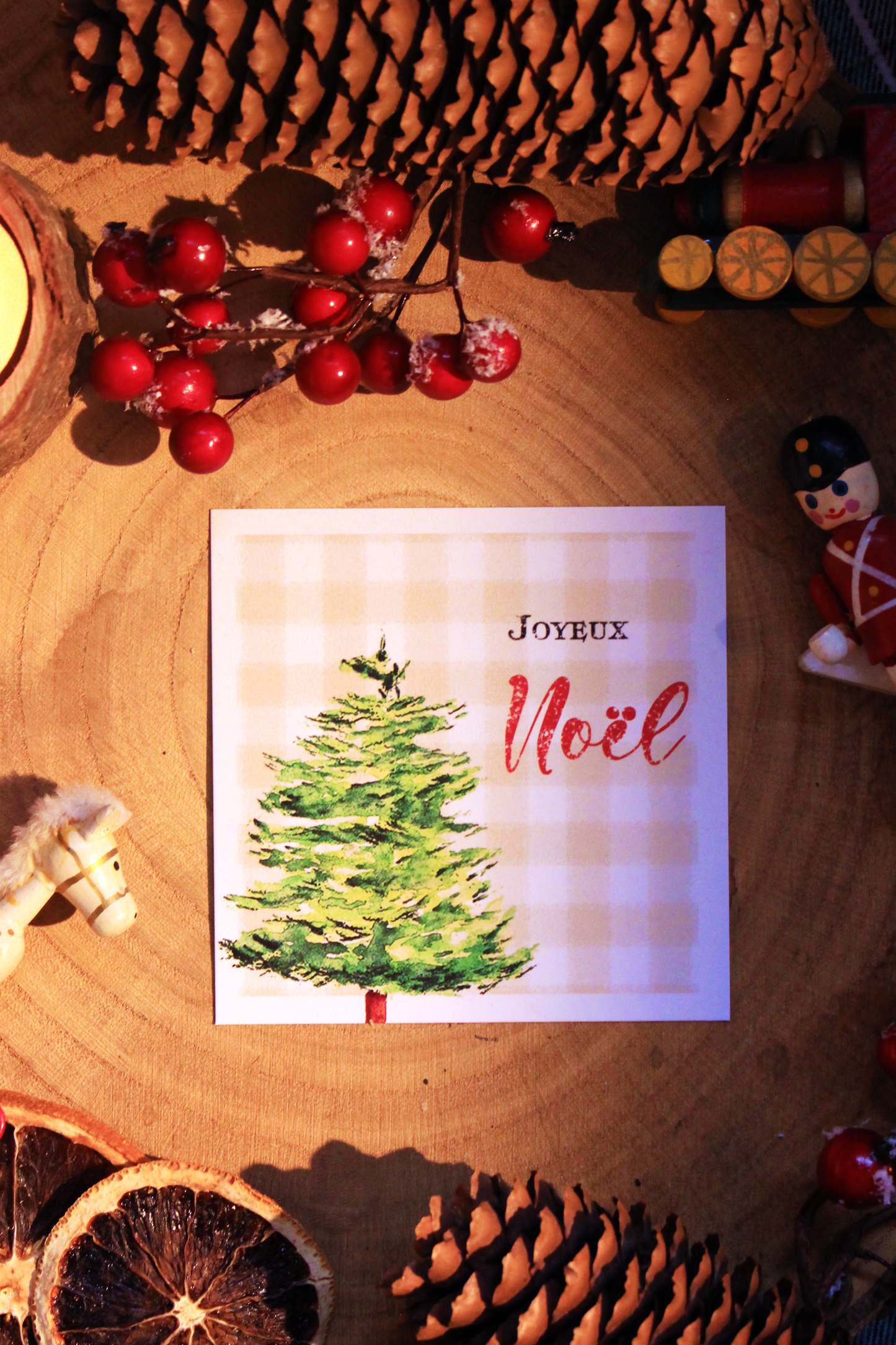 Mini carte Sapin