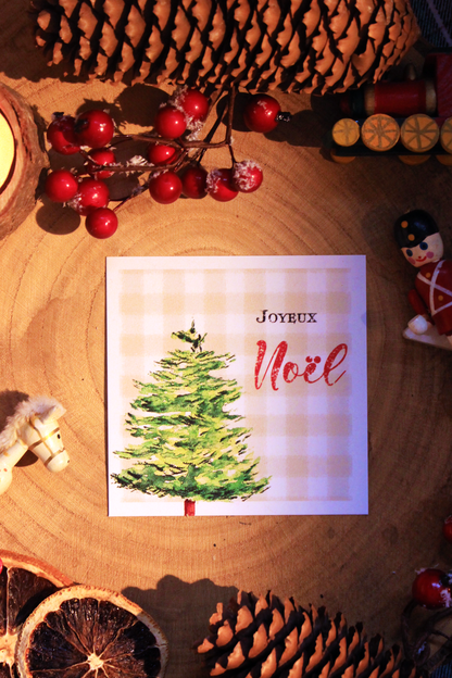 Mini carte Sapin