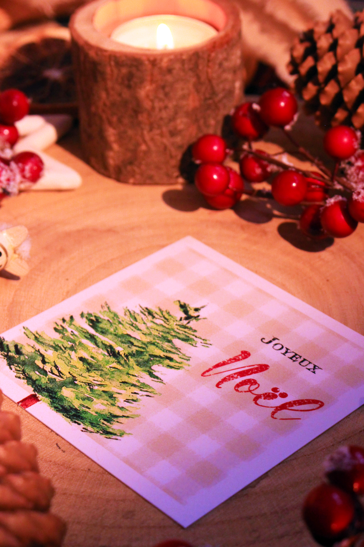 Mini carte Sapin